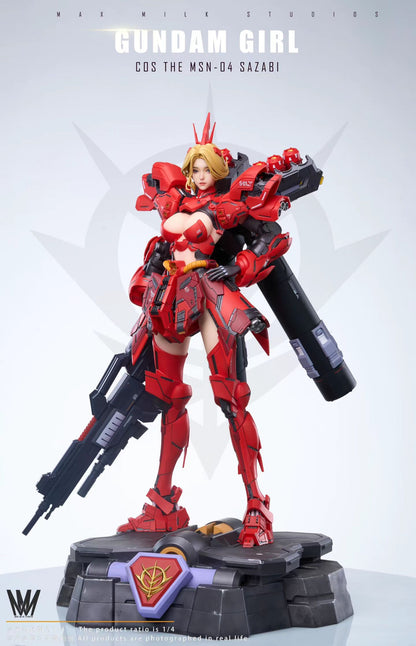MMS Studio - Mobile Suit Gundam Gundam The SAZABI Girl | 高达 沙娘 - Image 2