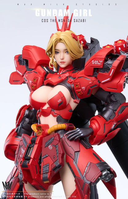 MMS Studio - Mobile Suit Gundam Gundam The SAZABI Girl | 高达 沙娘 - Image 7
