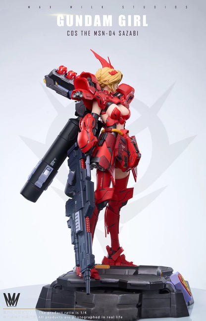 MMS Studio - Mobile Suit Gundam Gundam The SAZABI Girl | 高达 沙娘 - Image 3