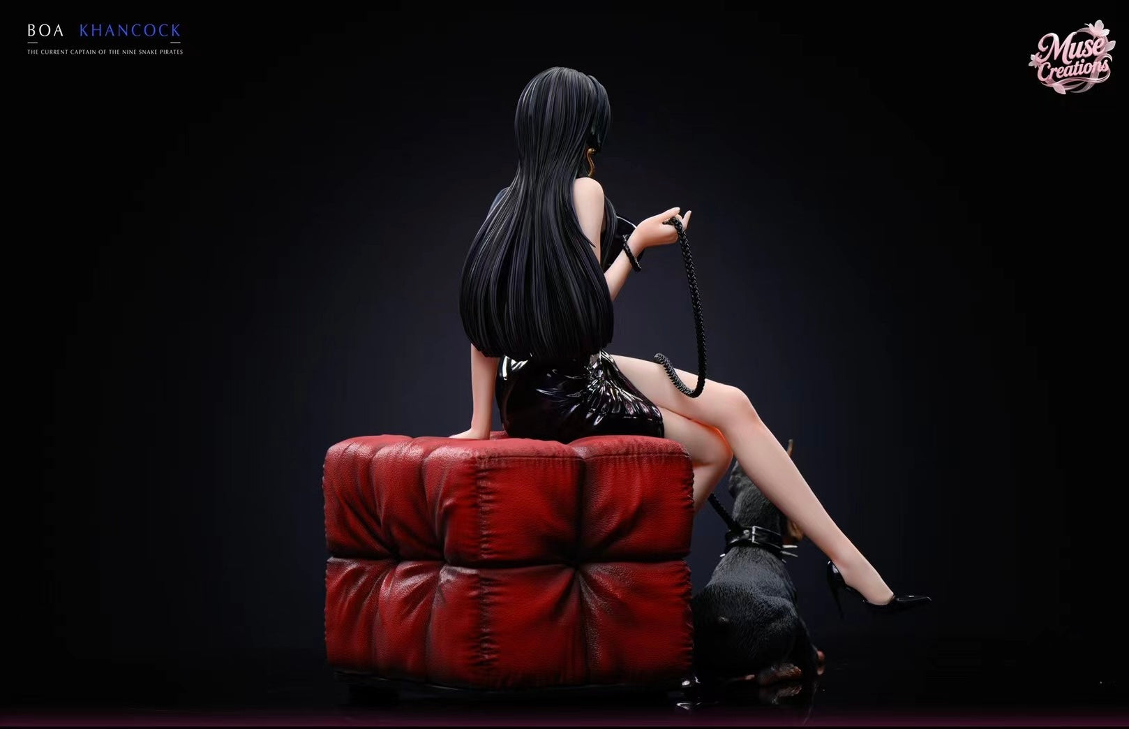MUSE STUDIO - Empress with Dog Leather Outfit | 牵狗女帝 皮衣版 - Image 3