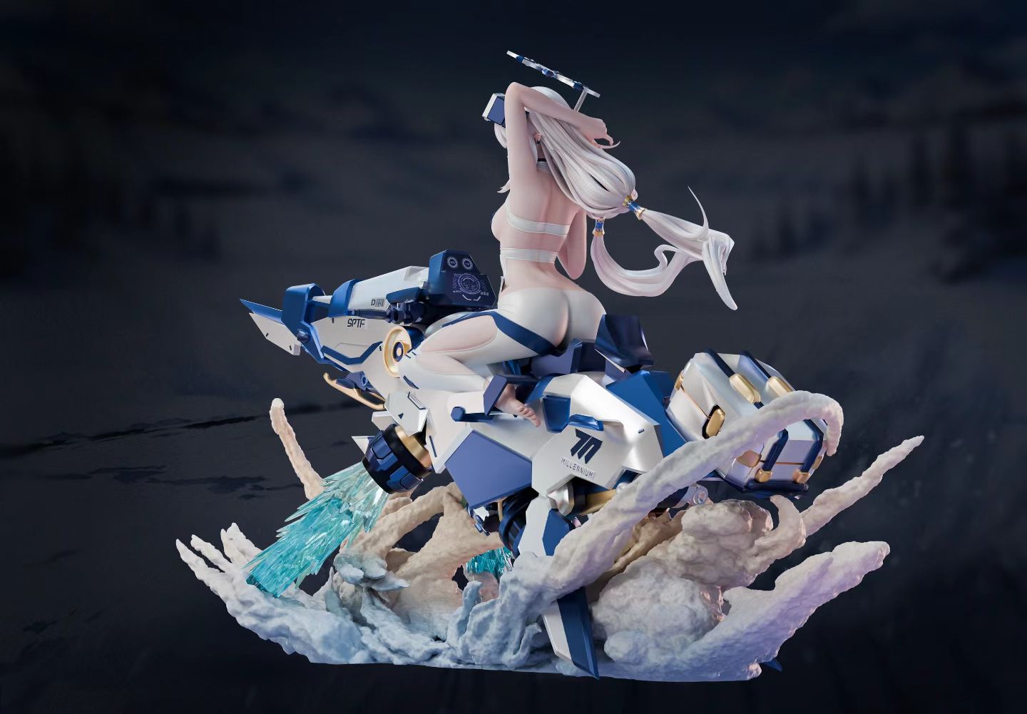 Mi Yin Studio - Blue Archive Wheelchair Ju Jie | 蔚蓝档案 轮椅鞠姐 - Image 1