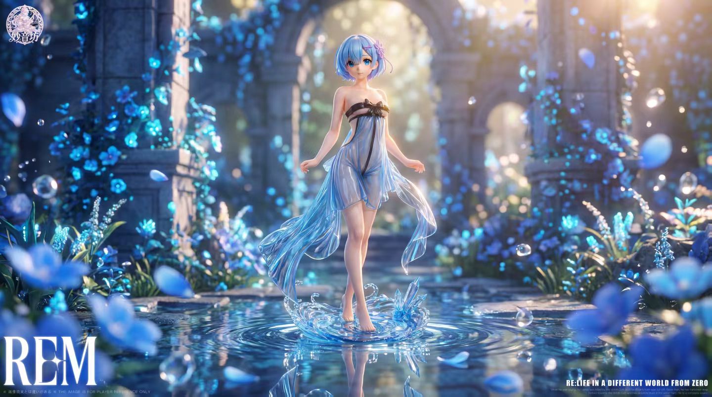 MiaoYinFang Studio - Licensed Blue Veil Rem | 版权 蓝纱蕾姆 - Image 1