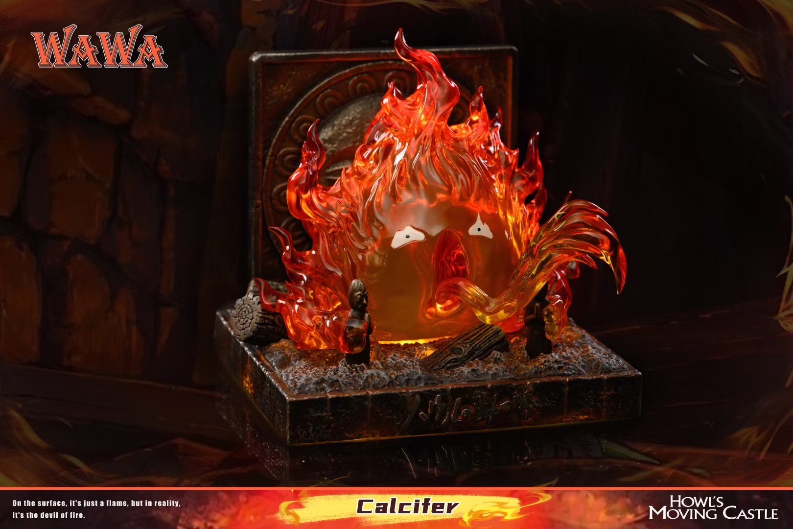 Miyazaki Hayao Desktop Ornament - Angry Calcifer - Image 7