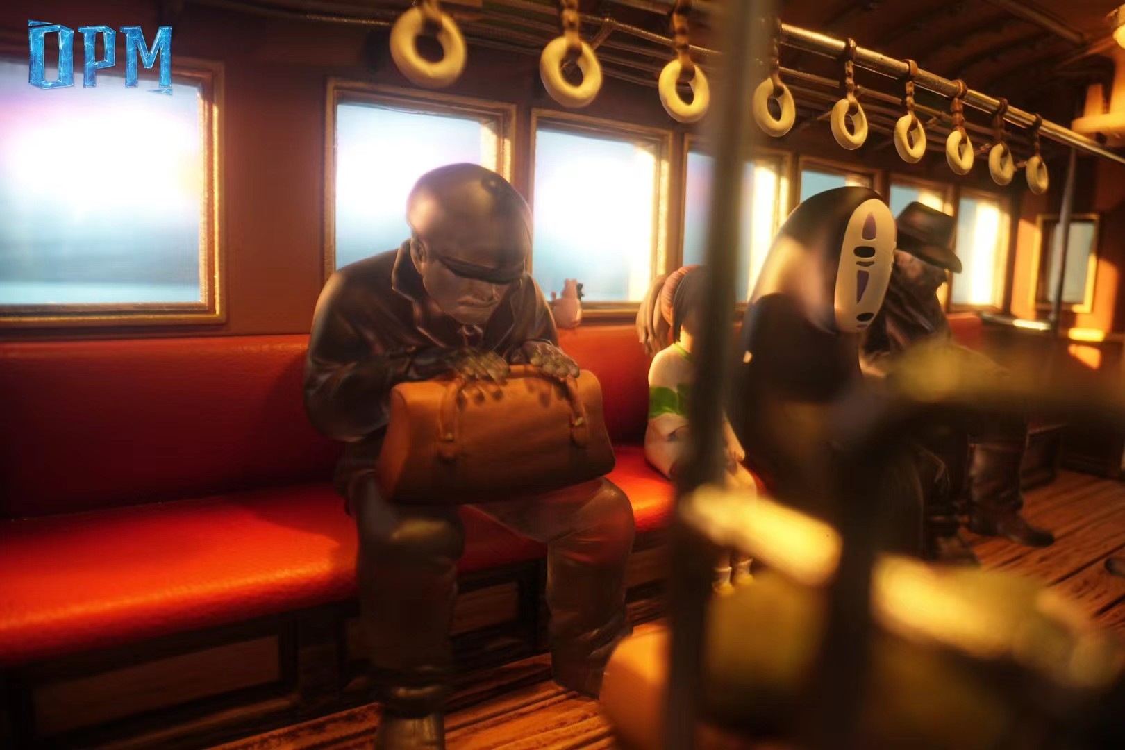 Miyazaki Hayao Desktop Series 011 - Spirited Away - Sea Train - Image 2