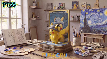 Mo Ka Studio - Pokémon Van Gogh Pikachu | 宝可梦 梵高皮卡丘 - Image 3