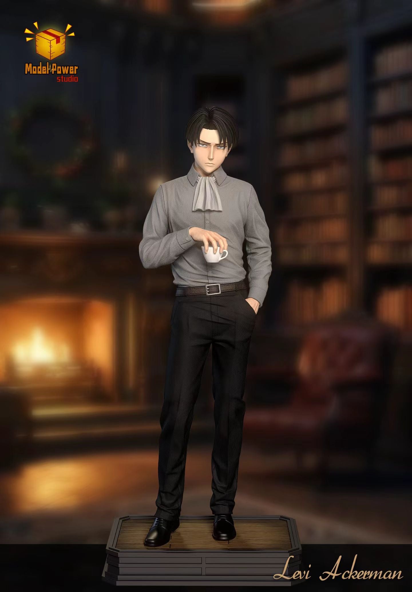 Model Power Studio - Attack on Titan Levi Ackerman | 进击的巨人 利威尔·阿克曼 - Image 3