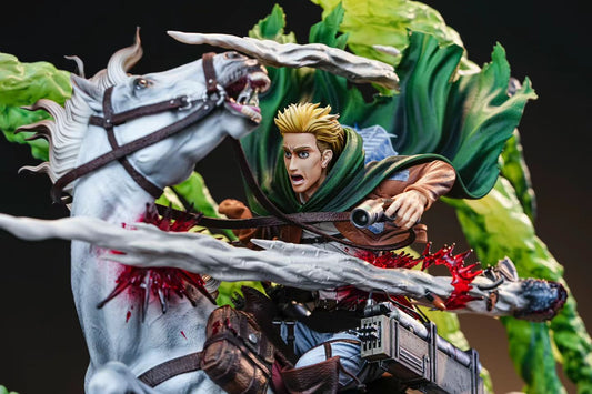 Model Power Studio - Attack on Titan Erwin Smith Death Charge | 进击的巨人 艾尔文 死亡冲锋 - Image 2