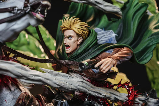 Model Power Studio - Attack on Titan Erwin Smith Death Charge | 进击的巨人 艾尔文 死亡冲锋 - Image 6