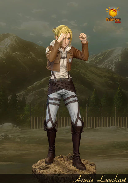 Model Power Studio - Model Power Studio Attack on Titan Annie Prepare for Battle | Model Power Studio 进击的巨人 备战阿妮 - Image 4