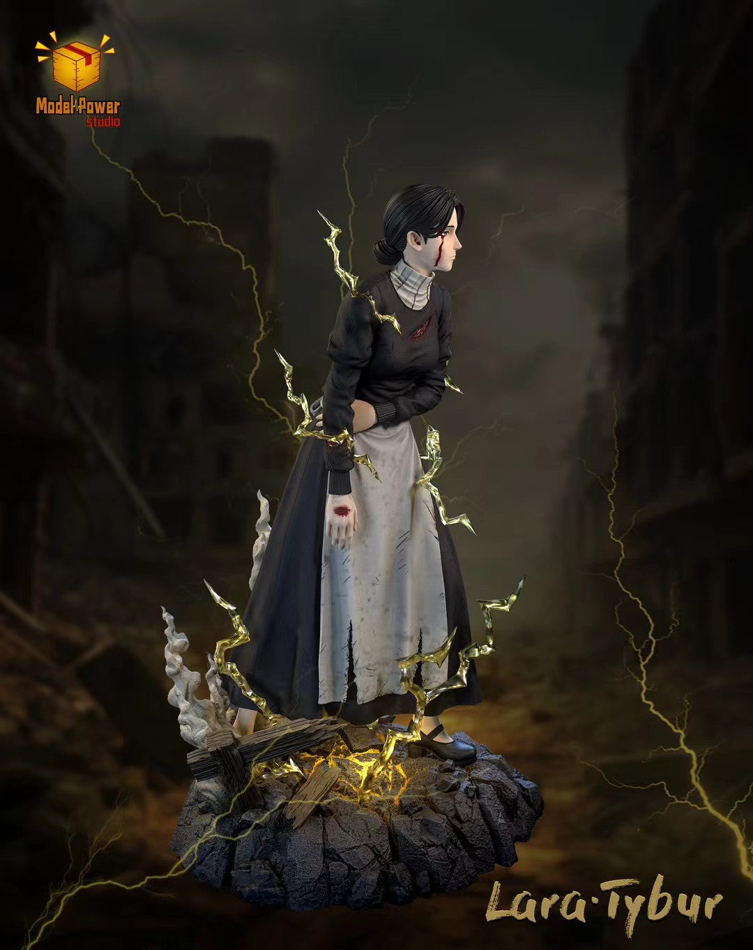 Model Power studio - Warhammer Host Lara Debar Transformation Scene | 战锤宿主 拉拉 戴巴 变身名场面 - Image 3