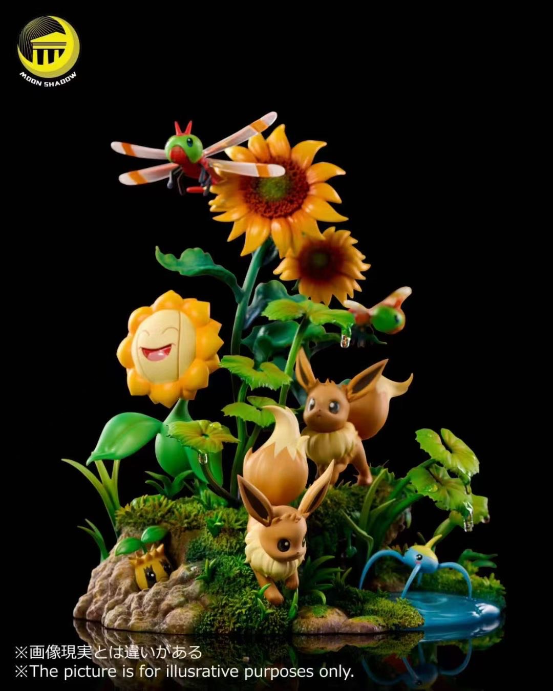 Moon Studio Natural Series Eevee Fifth Edition - Eevee Pikachu Scene - Image 7