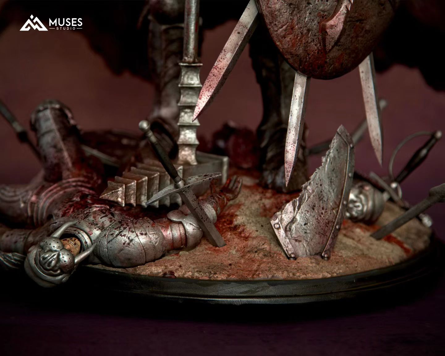 Muses Studio - Berserk Young Grunbeld Human Form Dual Head Sculpt | 剑风传奇 青年火龙 古伦贝鲁特 人类形态双头雕 - Image 7