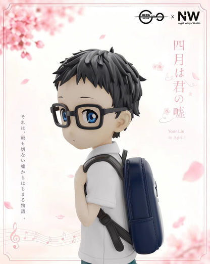 Night Wing x HERA Studio - Your Lie in April Kaori Miyazono & Kosei Arima Childhood Ver. | 四月是你的谎言 宫园薰 & 有马公生 童年Ver. - Image 2