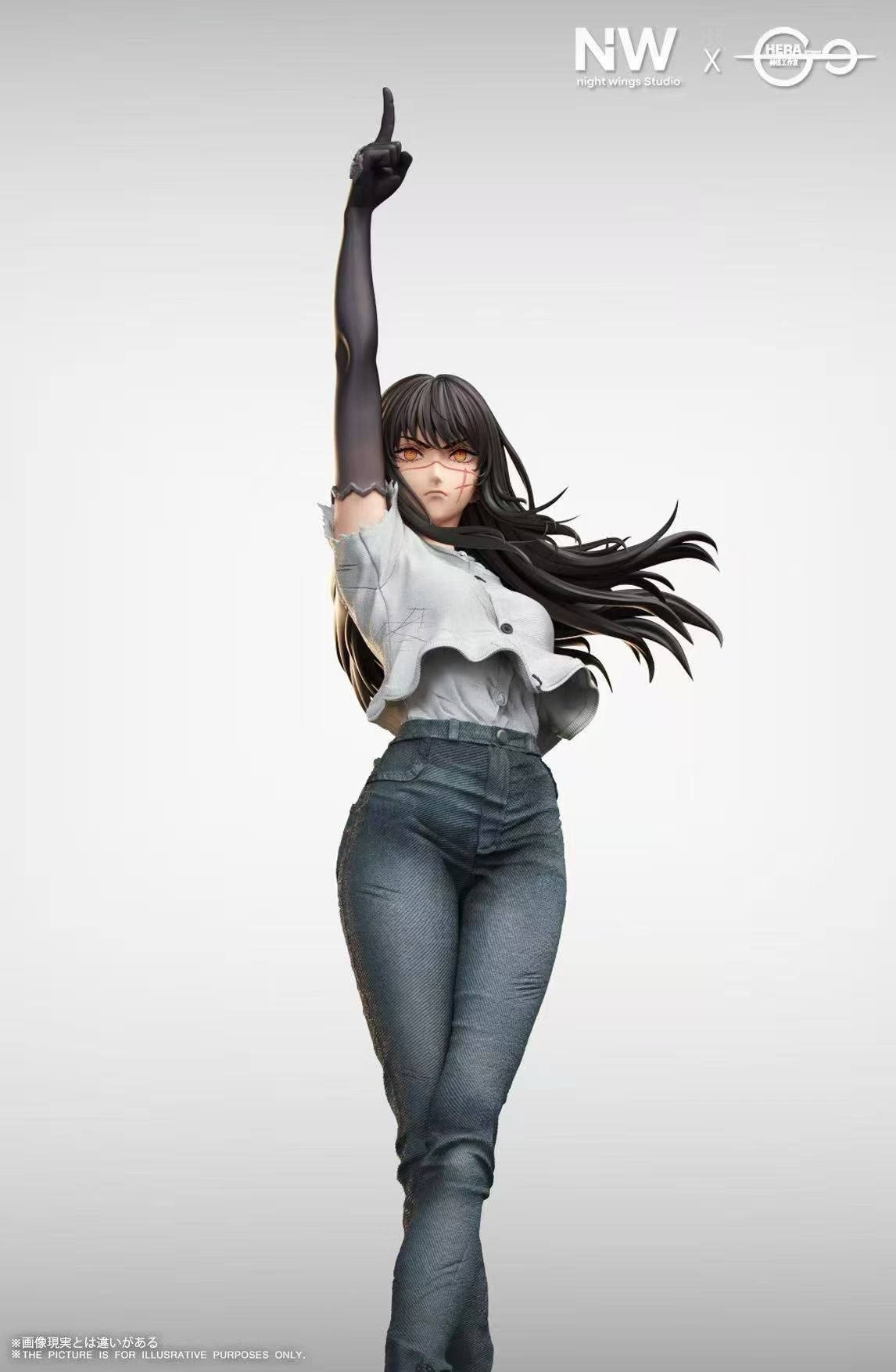 Night Wings x HeRa Studio - Chainsaw Man Asa Mitaka | 电锯人 三鹰夜 - Image 4
