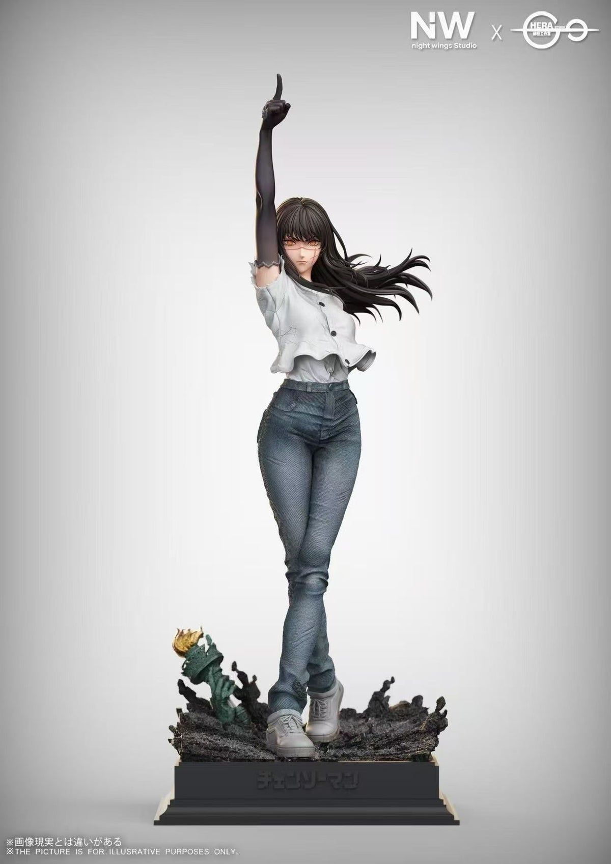 Night Wings x HeRa Studio - Chainsaw Man Asa Mitaka | 电锯人 三鹰夜 - Image 6