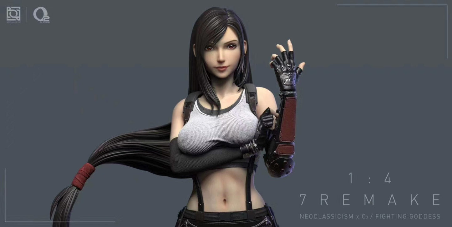 Neoclassicism x O2 - Fighting Goddess Tifa | 格斗女神蒂法