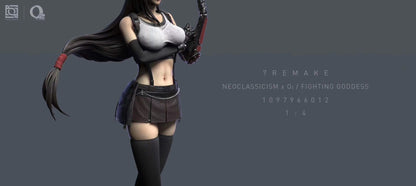 Neoclassicism x O2 - Fighting Goddess Tifa | 格斗女神蒂法