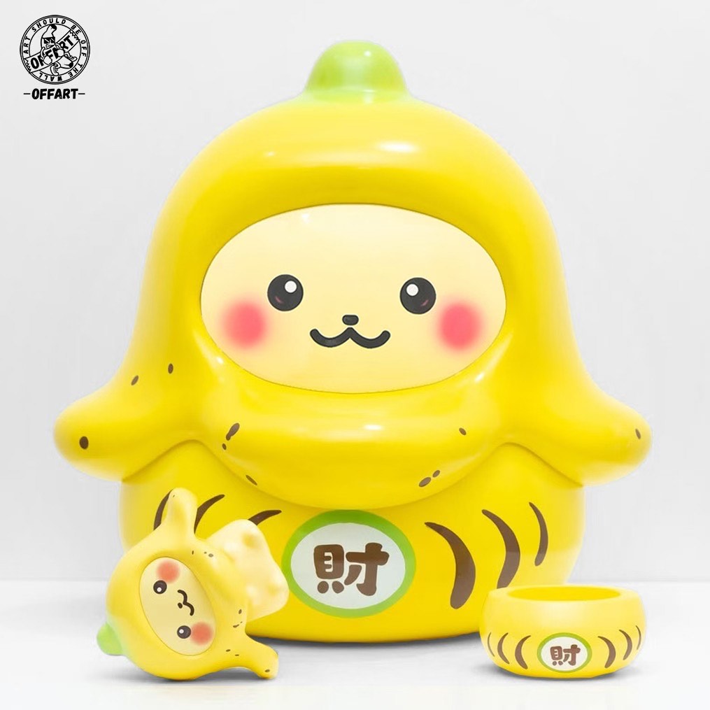 OFFART-DARUMABOOM Daruma Boom - Banana Fortune/Nafu Ornament - Image 1