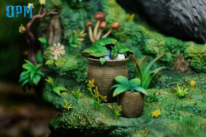 OPM Studio - Miyazaki Desktop Totoro Tree Hole Scene Mei Big Totoro Small Totoro | 宫崎骏 桌面 龙猫 树洞龙猫 小梅 大龙猫 小龙猫 - Image 2