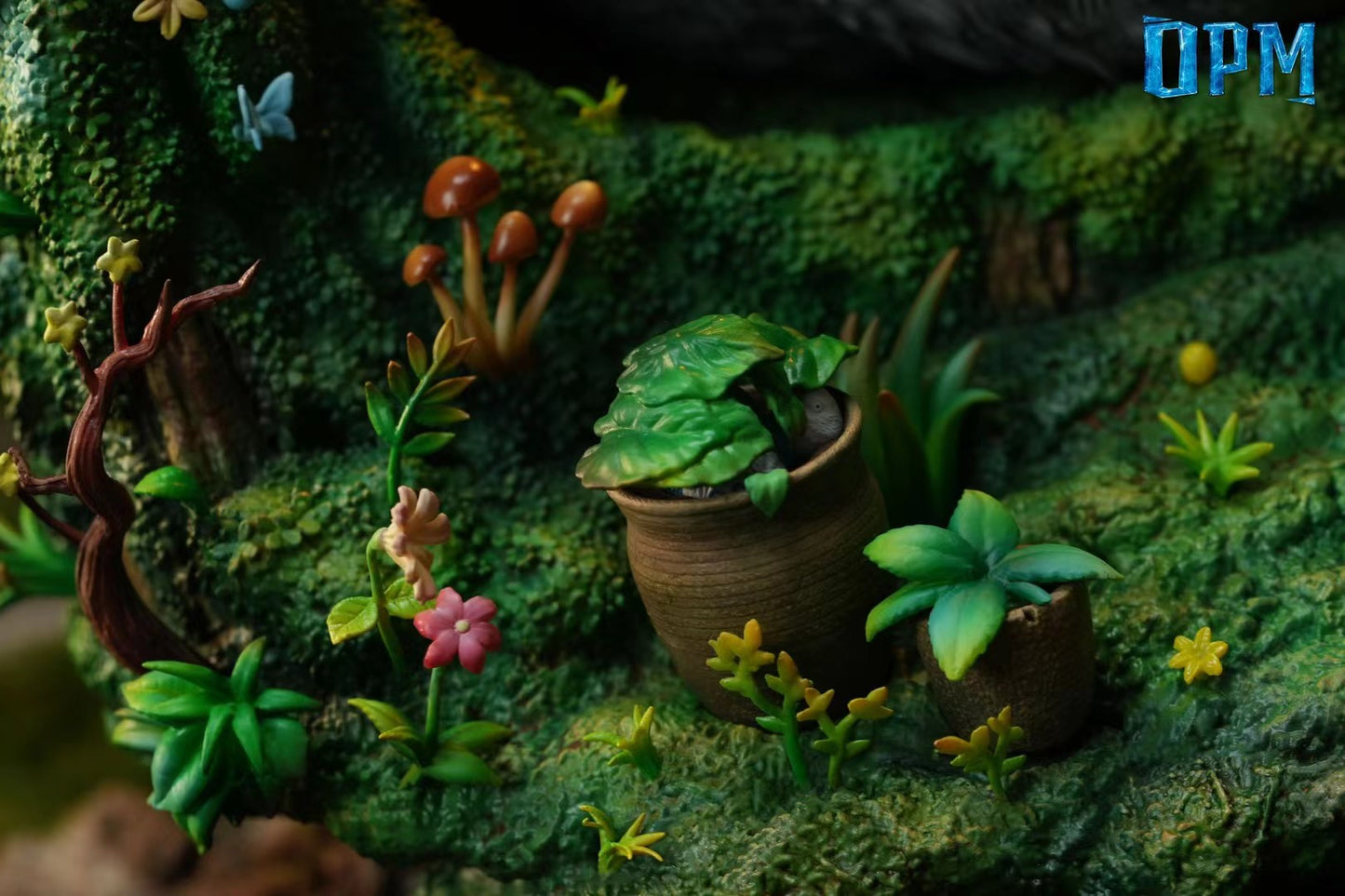 OPM Studio - Miyazaki Desktop Totoro Tree Hole Scene Mei Big Totoro Small Totoro | 宫崎骏 桌面 龙猫 树洞龙猫 小梅 大龙猫 小龙猫 - Image 4