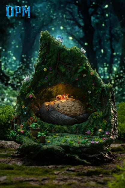 OPM Studio - Miyazaki Desktop Totoro Tree Hole Scene Mei Big Totoro Small Totoro | 宫崎骏 桌面 龙猫 树洞龙猫 小梅 大龙猫 小龙猫 - Image 5