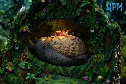 OPM Studio - Miyazaki Desktop Totoro Tree Hole Scene Mei Big Totoro Small Totoro | 宫崎骏 桌面 龙猫 树洞龙猫 小梅 大龙猫 小龙猫 - Image 1