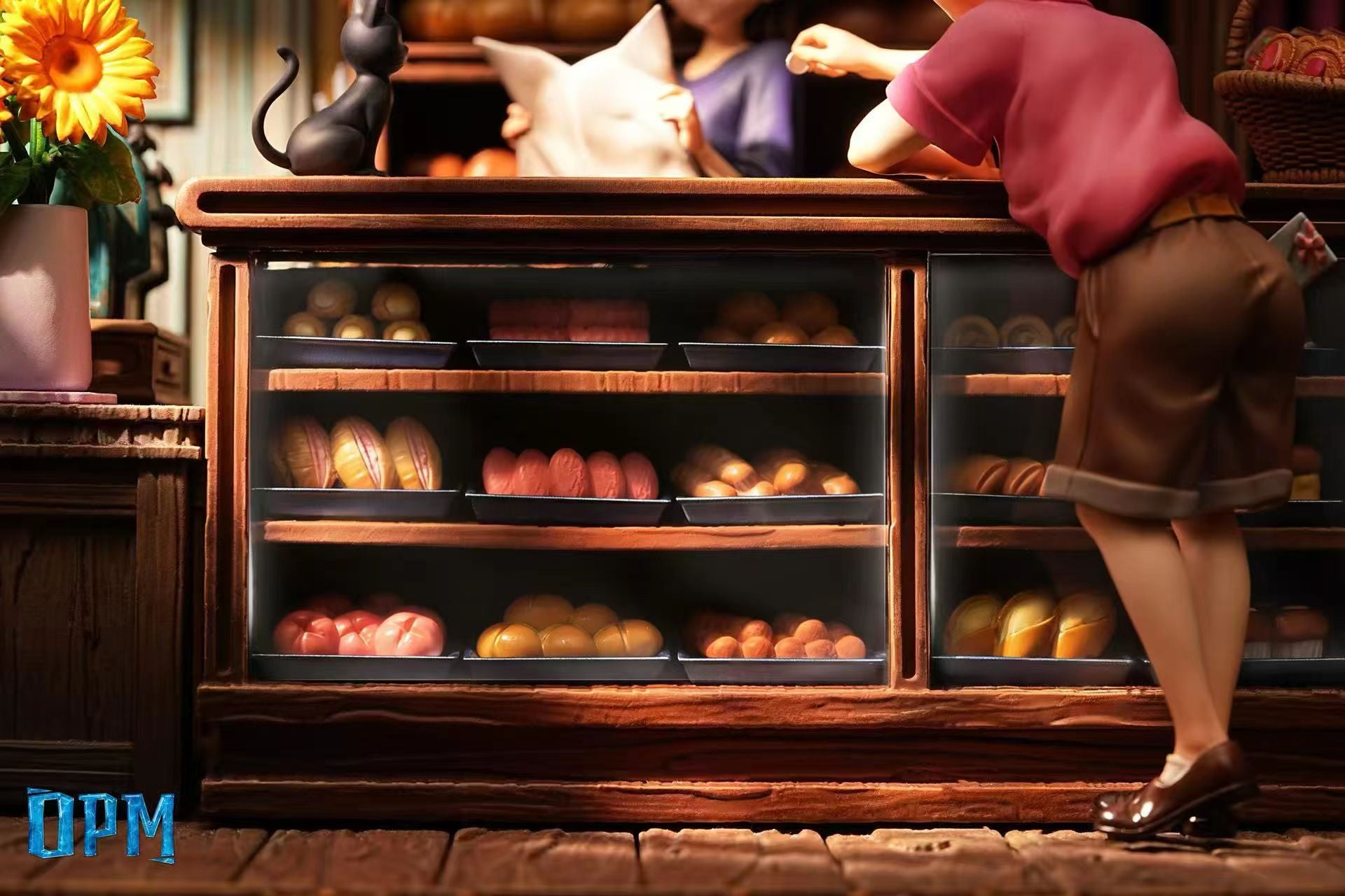 OPM Studio - OPM Miyazaki Desk Series 014 Kiki's Delivery Service Bakery | OPM 宫崎骏桌面系列014 魔女宅急便 面包屋 - Image 1