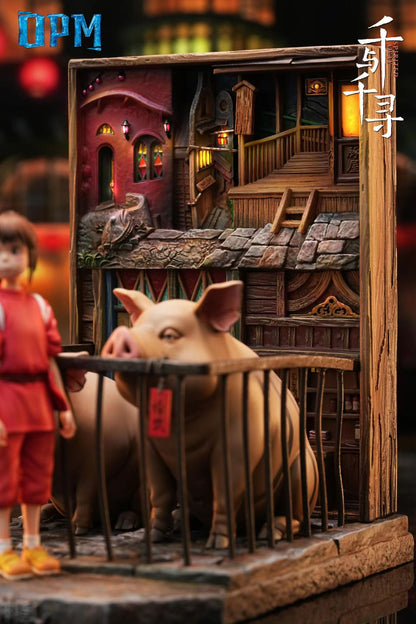OPM Studio - OPM Studio Miyazaki Hayao Embossed Series 001 Chihiro | OPM Studio 宫崎骏浮雕立绘系列001 千与千寻 - Image 2
