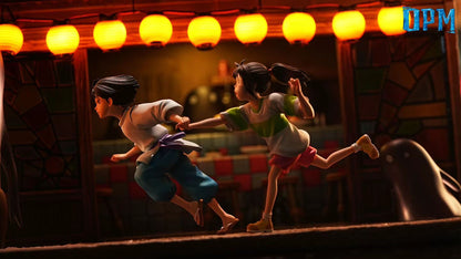OPM Studio - OPM Studio Miyazaki Desktop Scene 015 Spirited Away Running | OPM宫崎骏桌面场景015千与千寻奔跑 - Image 5