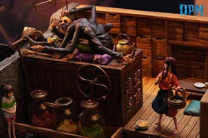 OPM Studio - Spirited Away Kamaji Chihiro Lin Soot Sprites | 千与千寻 锅炉爷爷 千寻 小玲 煤球精灵 - Image 4