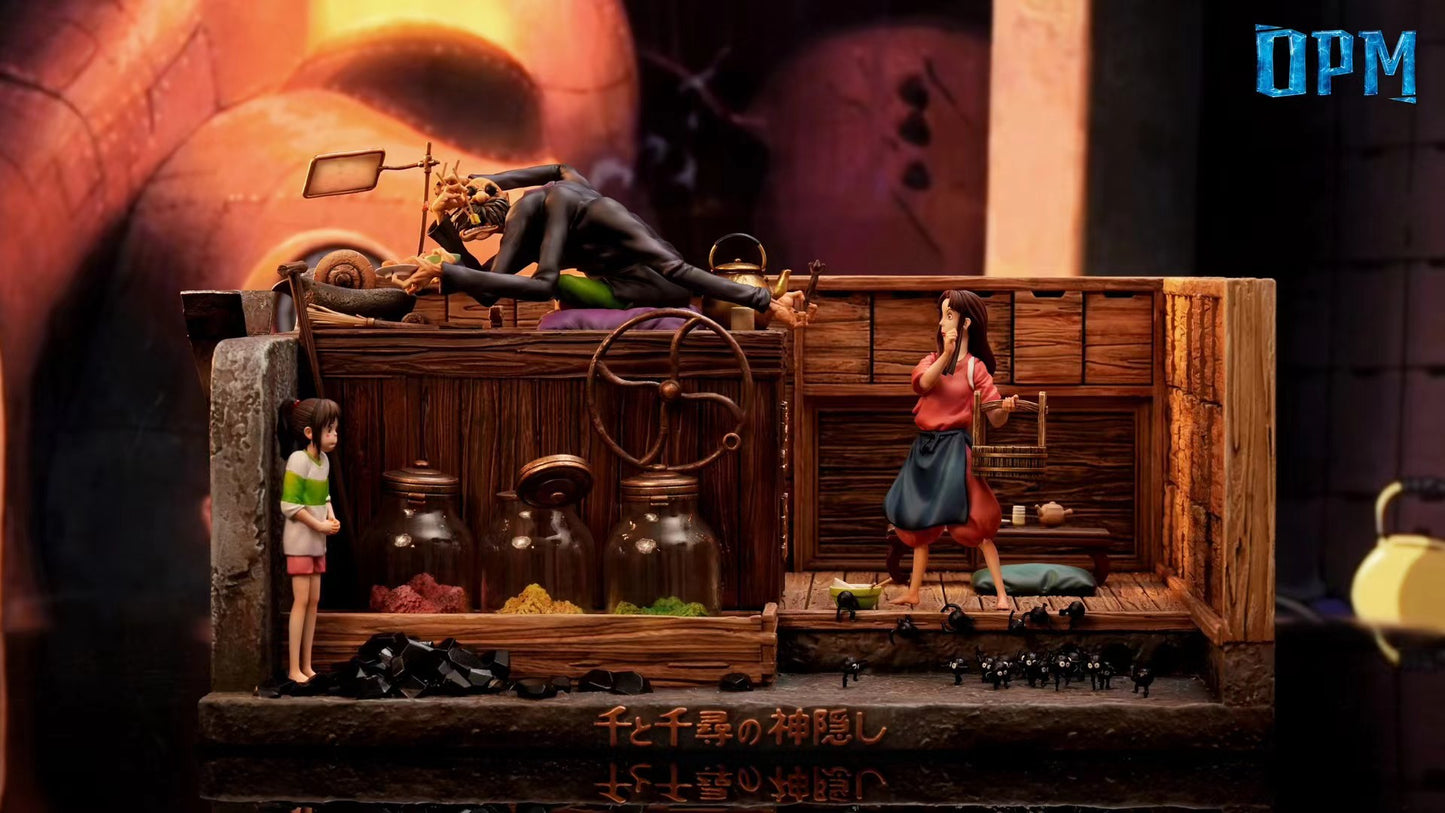 OPM Studio - Spirited Away Kamaji Chihiro Lin Soot Sprites | 千与千寻 锅炉爷爷 千寻 小玲 煤球精灵 - Image 7