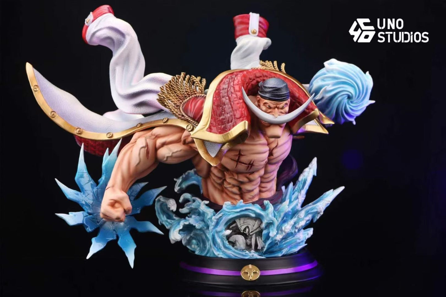 One Piece Whitebeard Bust Statue Solid Color Version B - Image 1