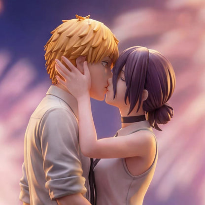 PINK Studio - PINK Denji Reze Fireworks Kiss 1/6 GK Statue | PINK 电次&蕾塞 烟花之吻 1/6 GK雕像 - Image 2