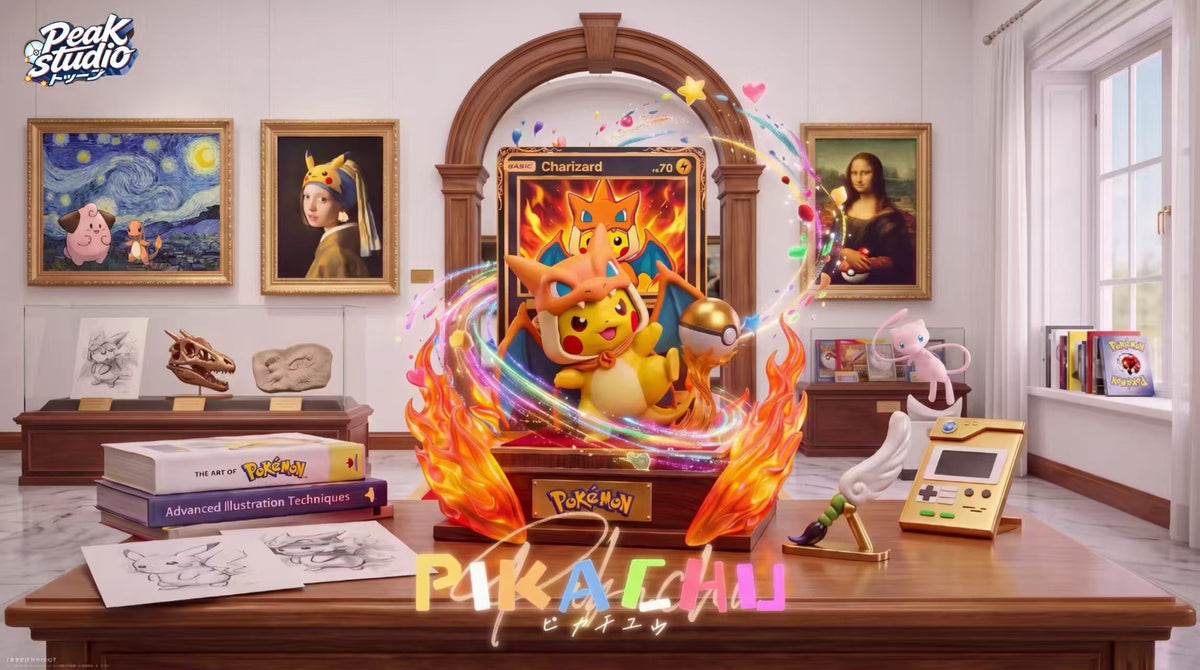 Peak Studio - Pokémon Charizard Pikachu Cosplay | 宝可梦 喷火龙变皮 - Image 3