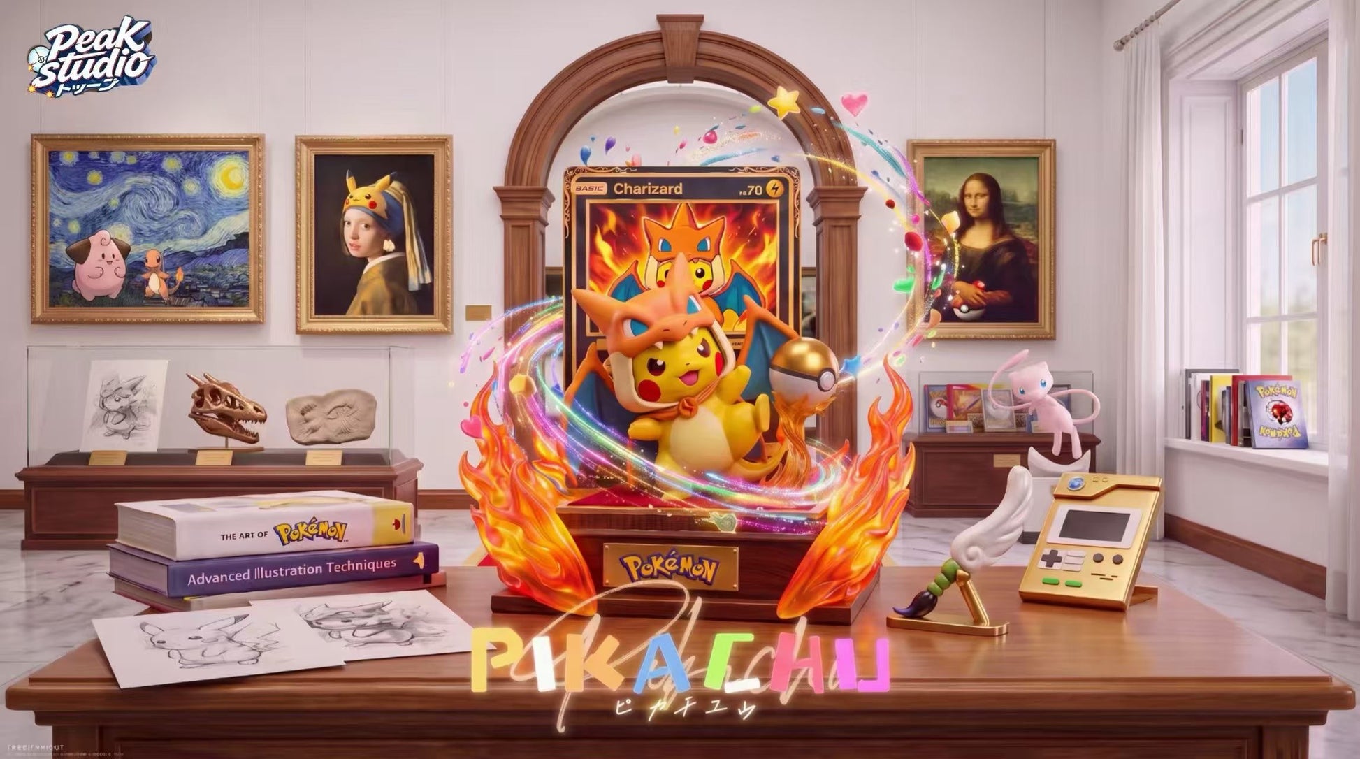 Peak Studio - Pokémon Charizard Pikachu Cosplay | 宝可梦 喷火龙变皮 - Image 3