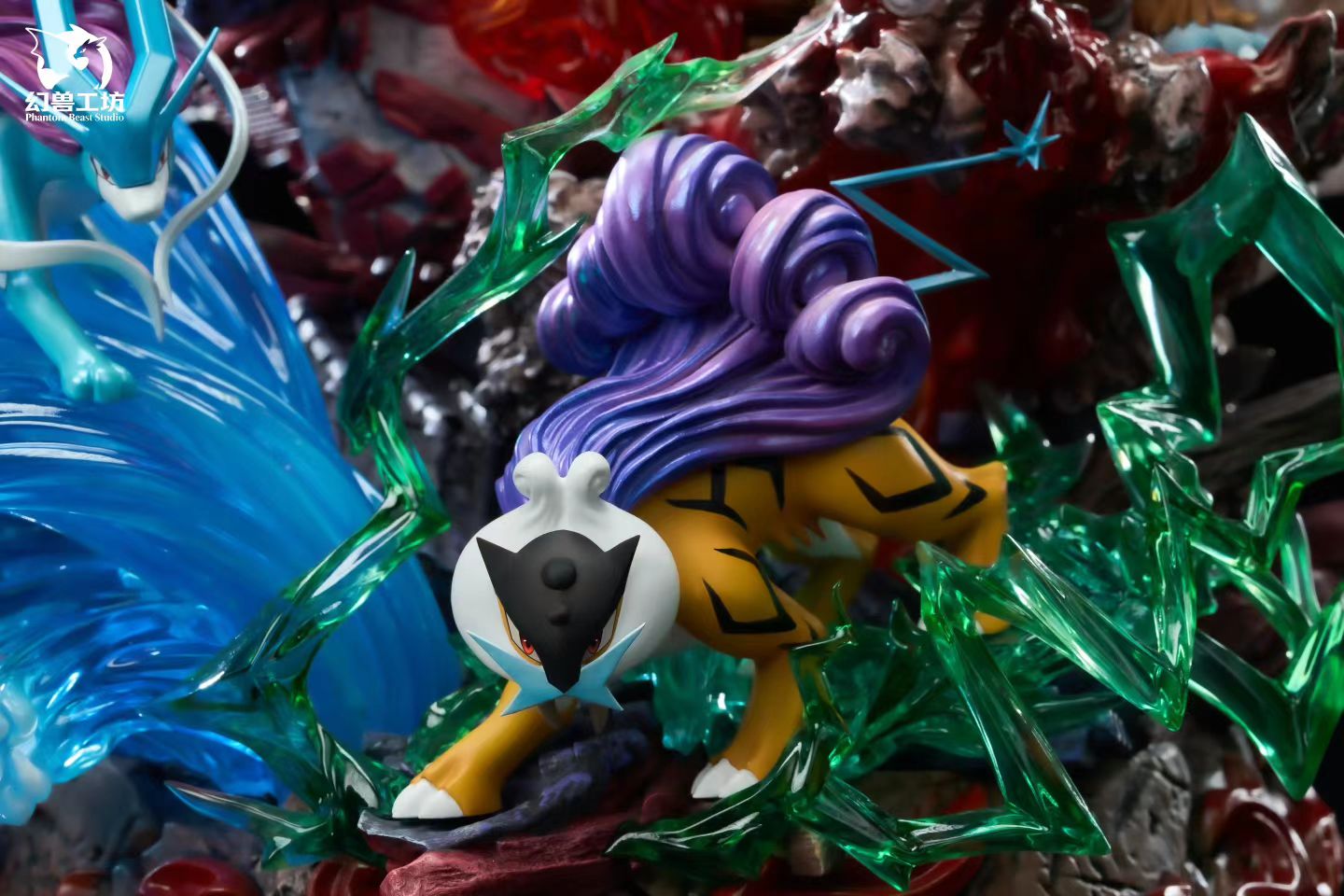 Phantom Beast Studio - Bell Tower Legend Ho Oh and Three Legendary Beasts | 钟之塔传说 凤王与三圣兽 - Image 3