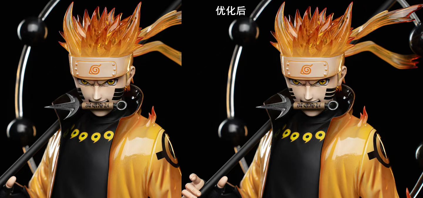 Pierrot x Pickstar Studio - Licensed Naruto Six Paths Sage Mode Uzumaki Naruto & Rinnegan Uchiha Sasuke 1/6 Scale Statue | 版权 火影忍者 六道仙人模式 漩涡鸣人 & 轮回眼 宇智波佐助 1/6雕像 - Image 1