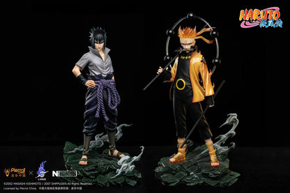 Pierrot x Pickstar Studio - Licensed Naruto Six Paths Sage Mode Uzumaki Naruto & Rinnegan Uchiha Sasuke 1/6 Scale Statue | 版权 火影忍者 六道仙人模式 漩涡鸣人 & 轮回眼 宇智波佐助 1/6雕像 - Image 3