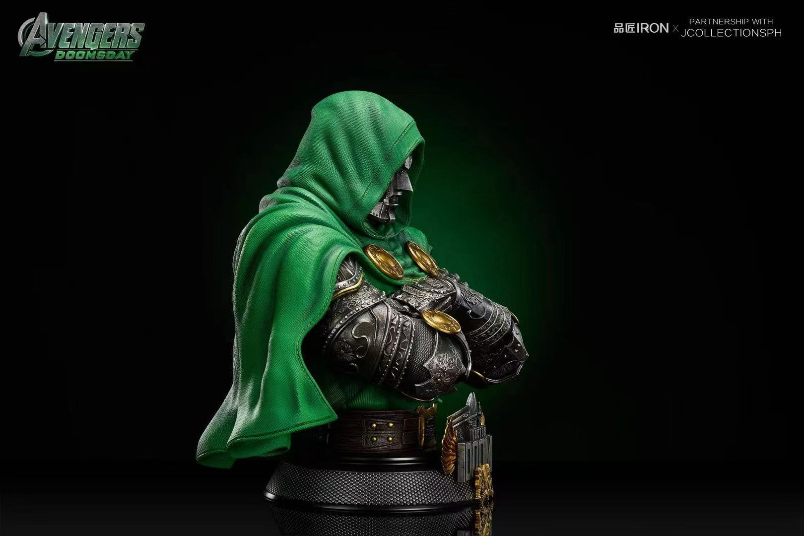 Pin Jiang IRON - MQ067 Doctor Doom Bust | MQ067 毁灭博士 胸像 - Image 2