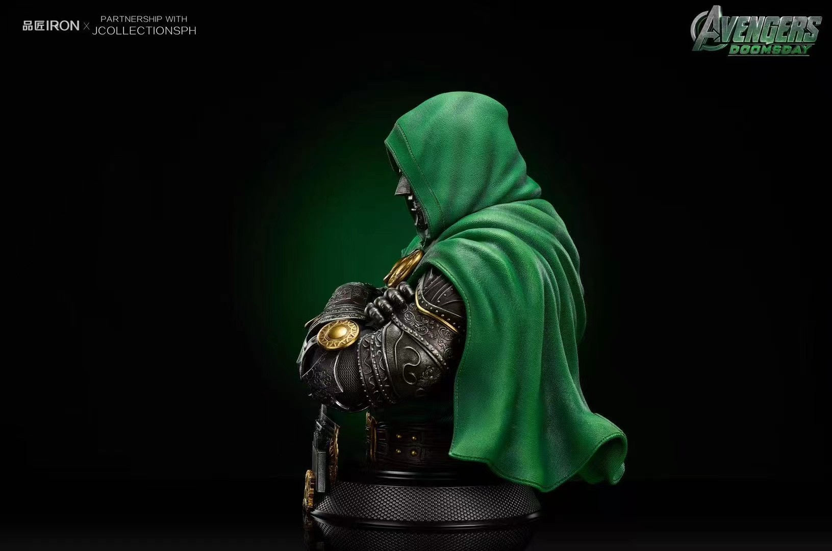 Pin Jiang IRON - MQ067 Doctor Doom Bust | MQ067 毁灭博士 胸像 - Image 1