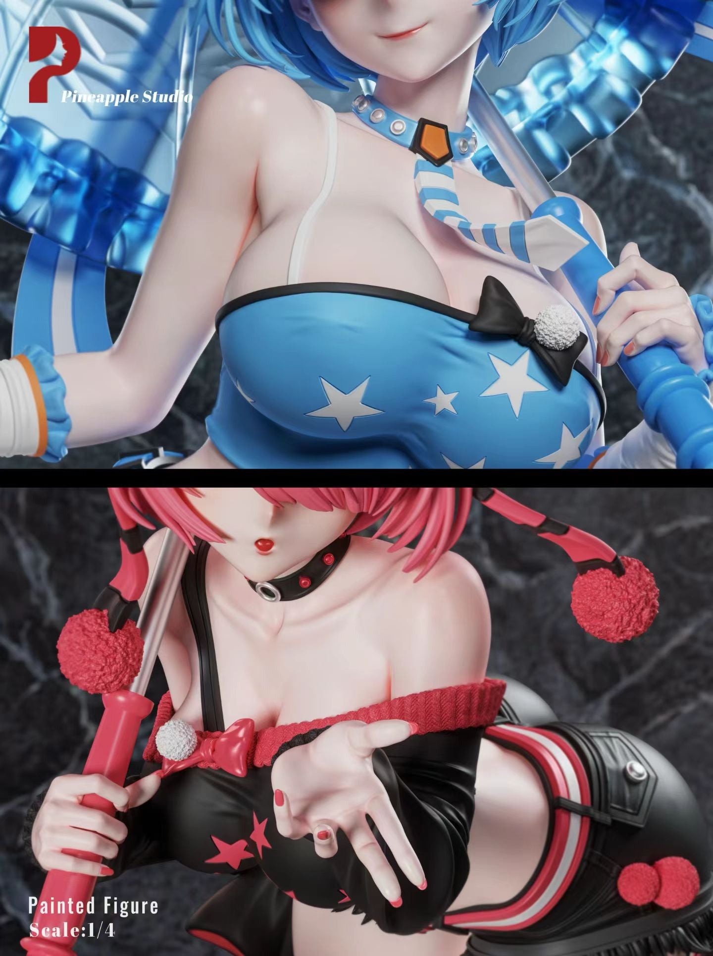 Pineapple Studio - Licensed Re Zero Starting Life in Another World Rem Ram Night Shibuya | 版权 Re 从零开始的异世界生活 雷姆 拉姆 涩谷夜序 - Image 4