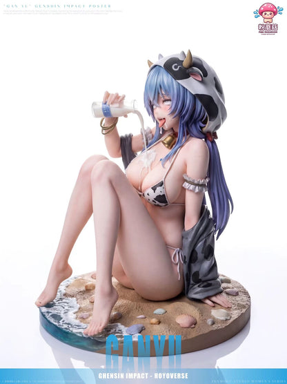 Pink Mushroom Studio - Licensed Ganyu Coconut Milk Sea Breeze | 版权 甘雨 椰奶海风 - Image 2