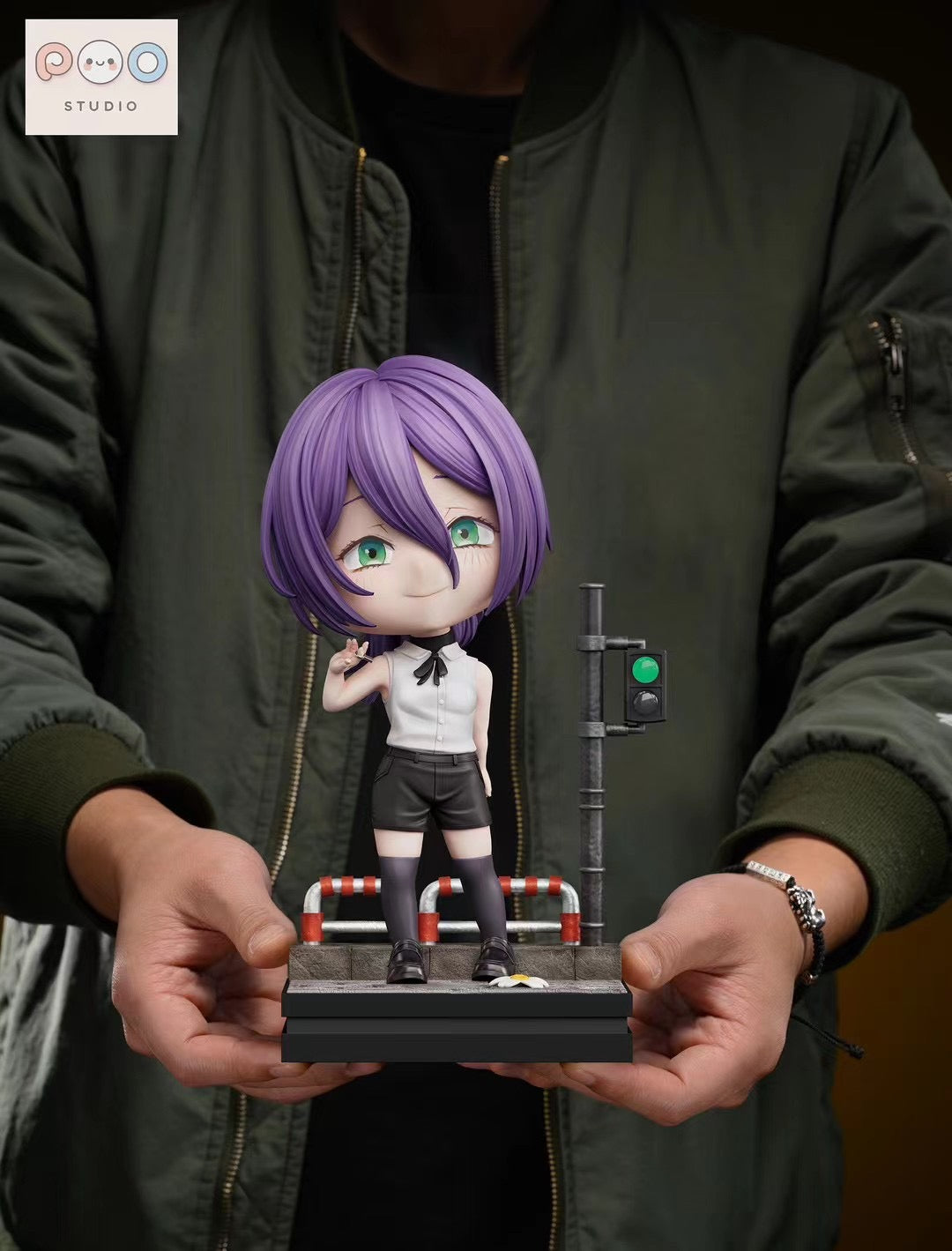 PoPo Studio - Q version Reze Desk Statue | Q版蕾塞 桌摆 - Image 2