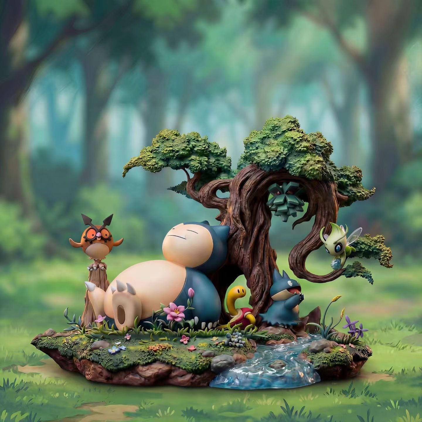 Poke Studio - Licensed Pokemon Sleeping Snorlax | 版权 精灵宝可梦 睡眠卡比兽 - Image 2