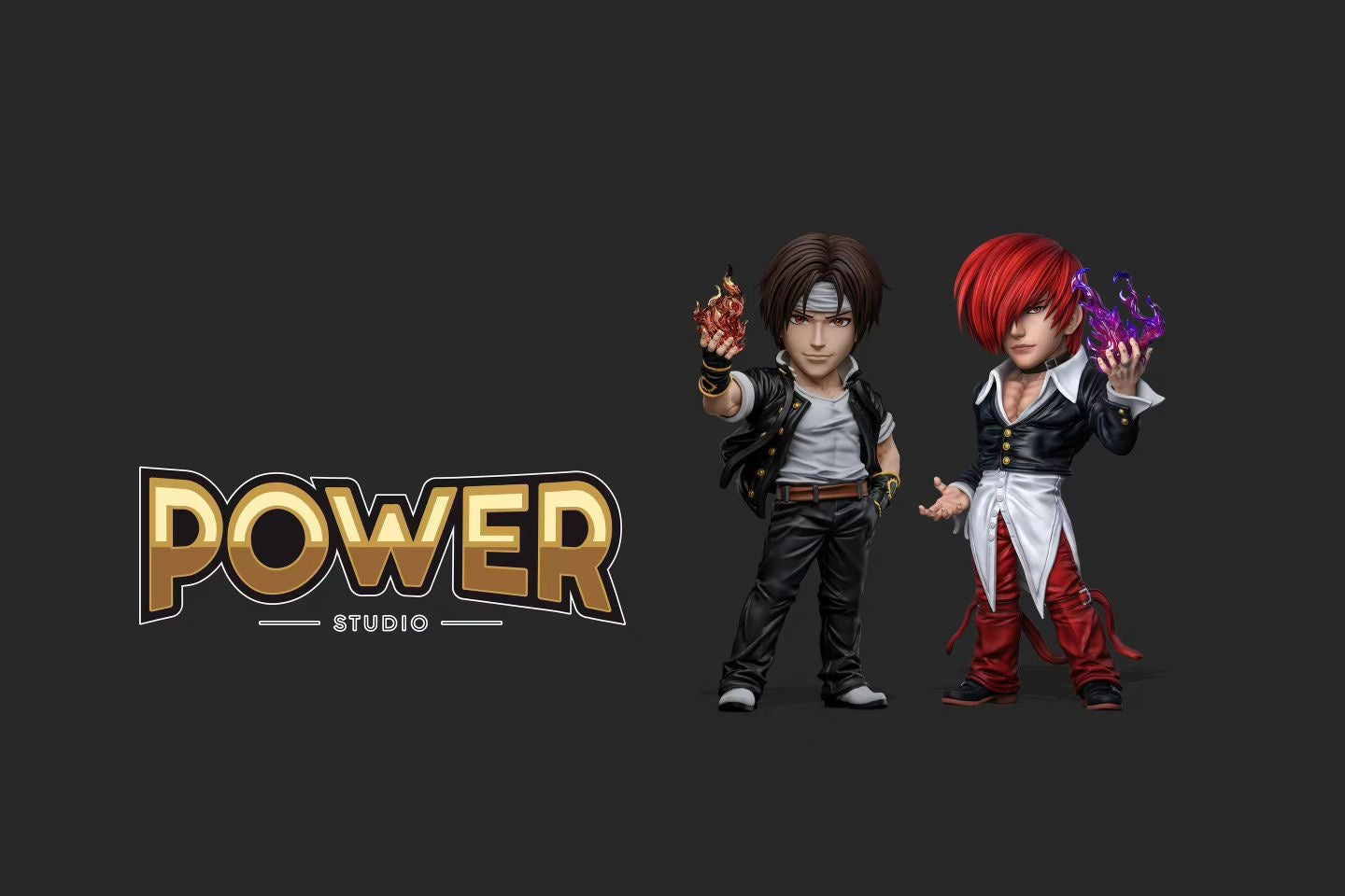 Power Studio - The King of Fighters Iori Yagami & Kyo Kusanagi | 拳皇 八神庵 & 草薙京 - Image 7