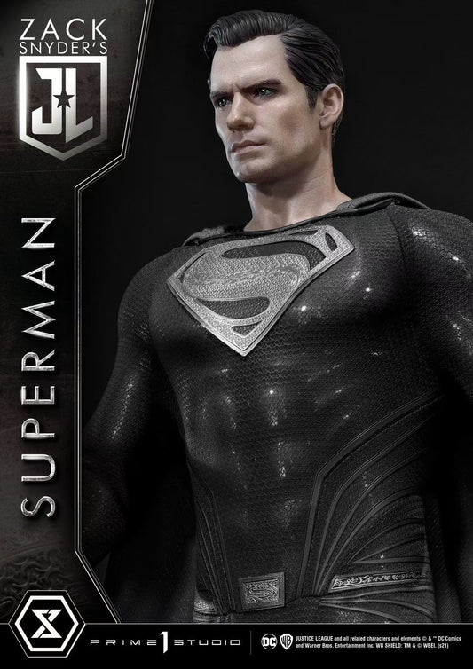 Prime 1 Studio - Licensed Justice League Zack Snyder's Cut Black Suit Superman | 版权 正义联盟 扎导剪辑版 黑色超人 - Image 5