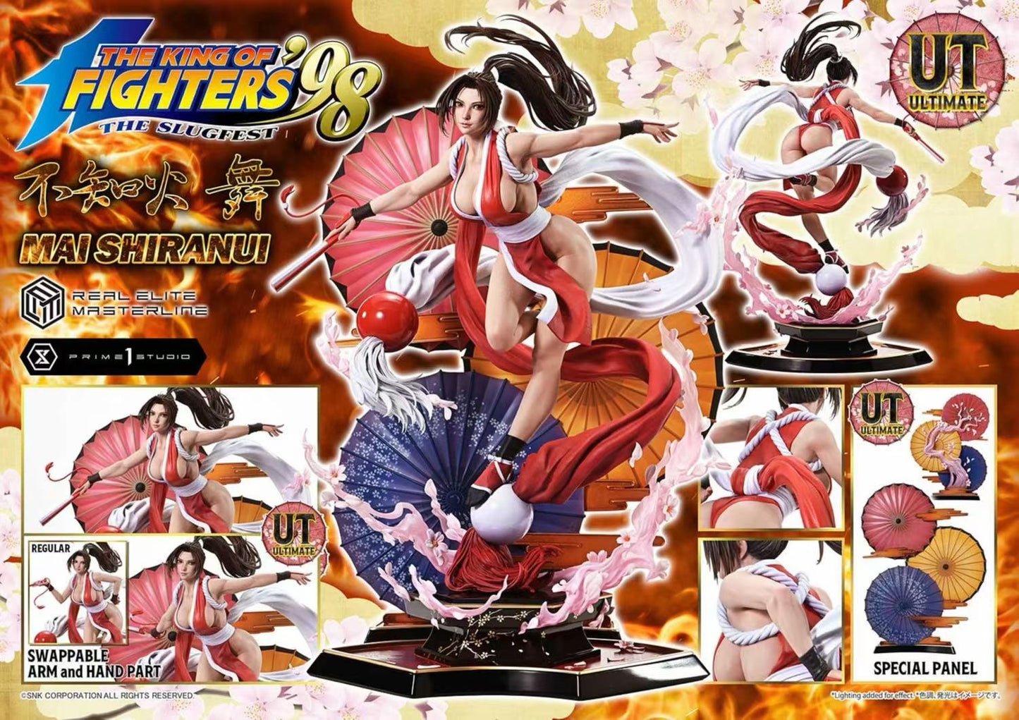Prime 1 Studio - Licensed Prime 1 Studio The King of Fighters 98 Mai Shiranui | 版权 Prime 1 Studio 拳皇98 不知火舞 - Image 4