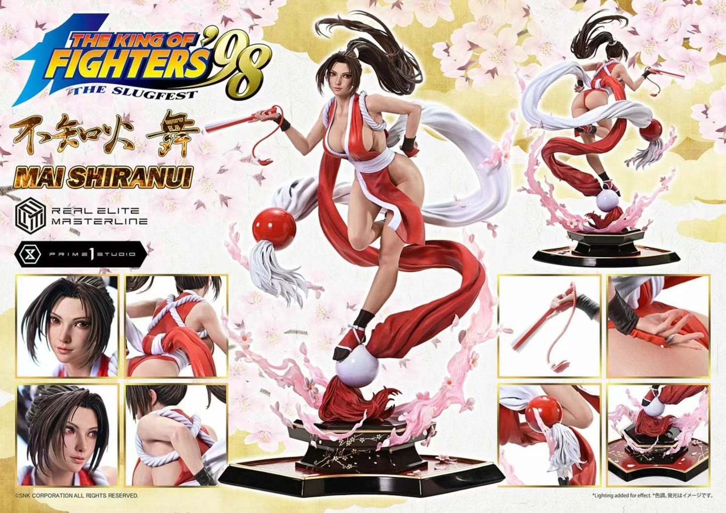 Prime 1 Studio - Licensed Prime 1 Studio The King of Fighters 98 Mai Shiranui | 版权 Prime 1 Studio 拳皇98 不知火舞 - Image 5