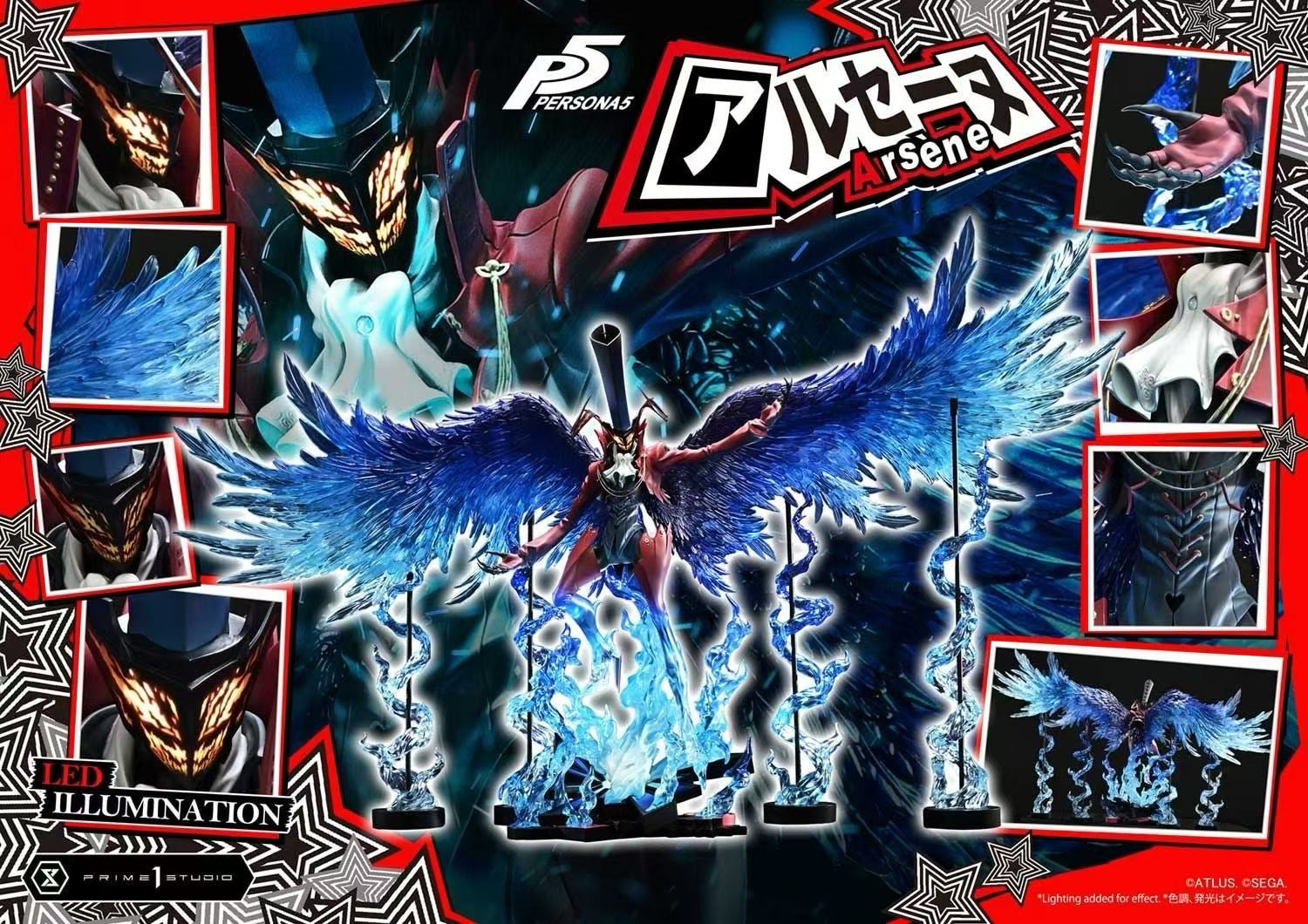 Prime 1 Studio Persona 5 Arsene 1/4 Scale Statue - Image 8