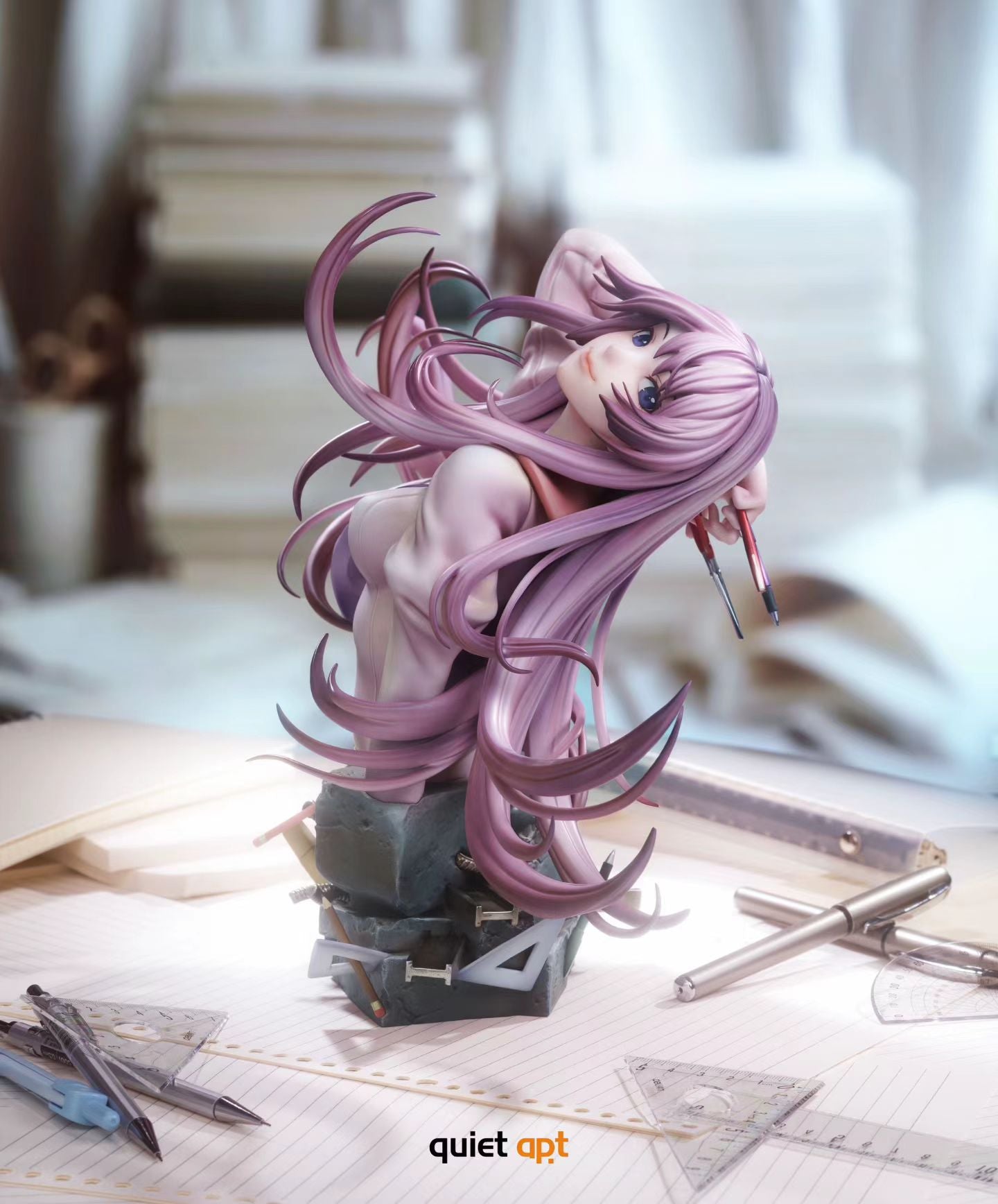 QuietArt Studio - Monogatari Series Senjougahara Hitagi | 物语系列 战场原黑仪 - Image 2